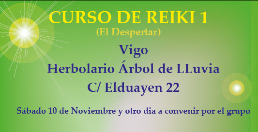 reiki 1 arbol de lluvia