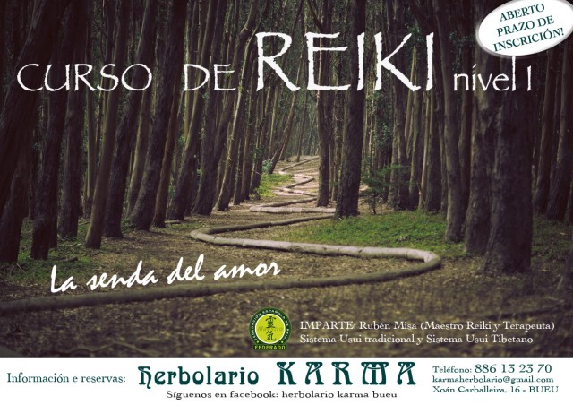 Curso de Reiki en Bueu