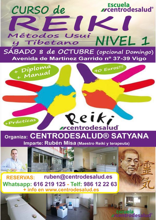 reiki vigo, cursos y terapias